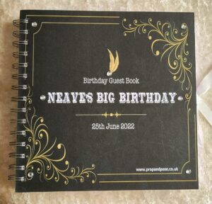 Neave's Big Birthday Guest Book